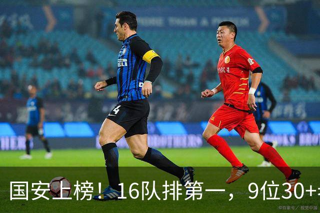 国安上榜！16队排第一，9位30+老将冠绝联盟，何时完成新老交替？